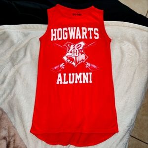 NWOT Hogwarts Harry Potter Tunic Racerback Tank Top High Neck